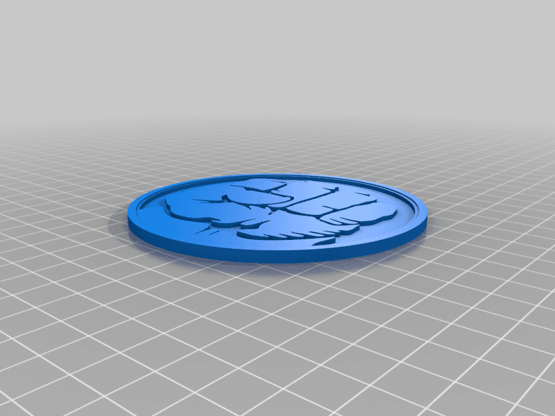 Hulk Smash Coaster 3d model