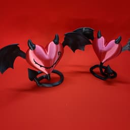 Wicked winged heart 3d model