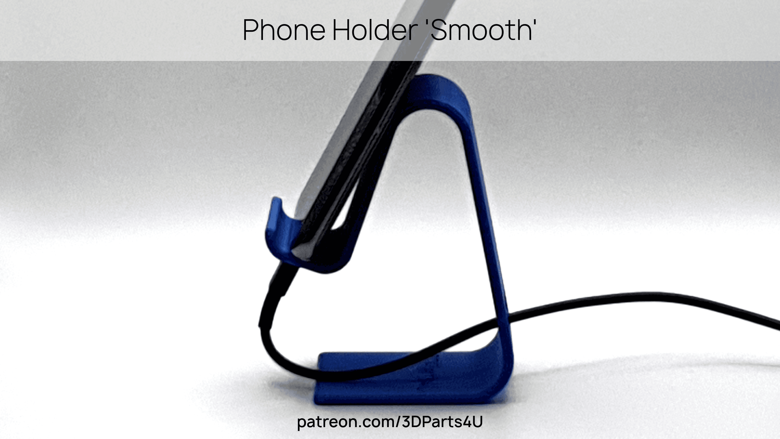 2023-1_Phone Holder 'Smooth' 3d model
