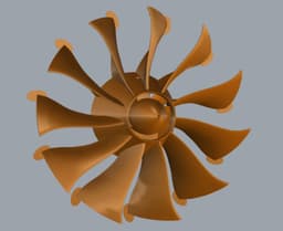 EDF 94mm EMV - COMPLETE MODULAR SYSTEM - (5-7-9-11 Blades | Multi-Motor Fit) 3d model