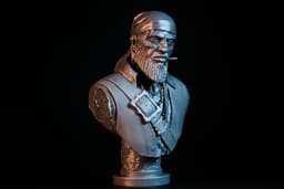 Silas Scarbeard (Pre-Supported) 3d model