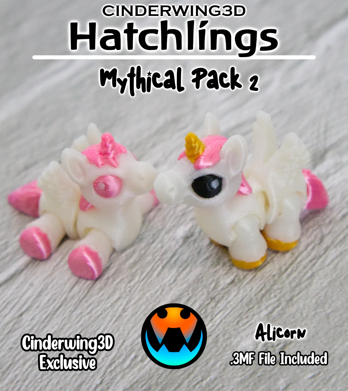 Alicorn - Hatchling 3d model