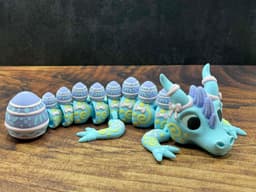 Yolkwyrm Dragon Wingless 3d model