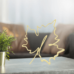 Leaf Line Art, Modern, Minimalist 3d model