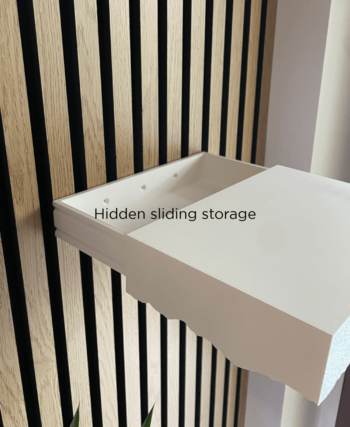 Iceberg, shelf with hidden storage 3d model