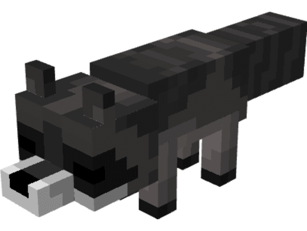 Minecraft Raccoon 3d model