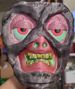 Hand painted ghoul mummy 3d model