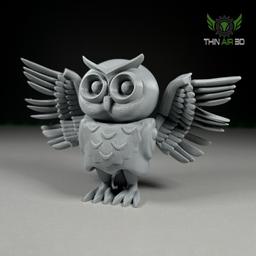 Owlbert the Articulating Fidget Owl