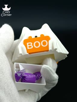 ghost cat mini box 3d model