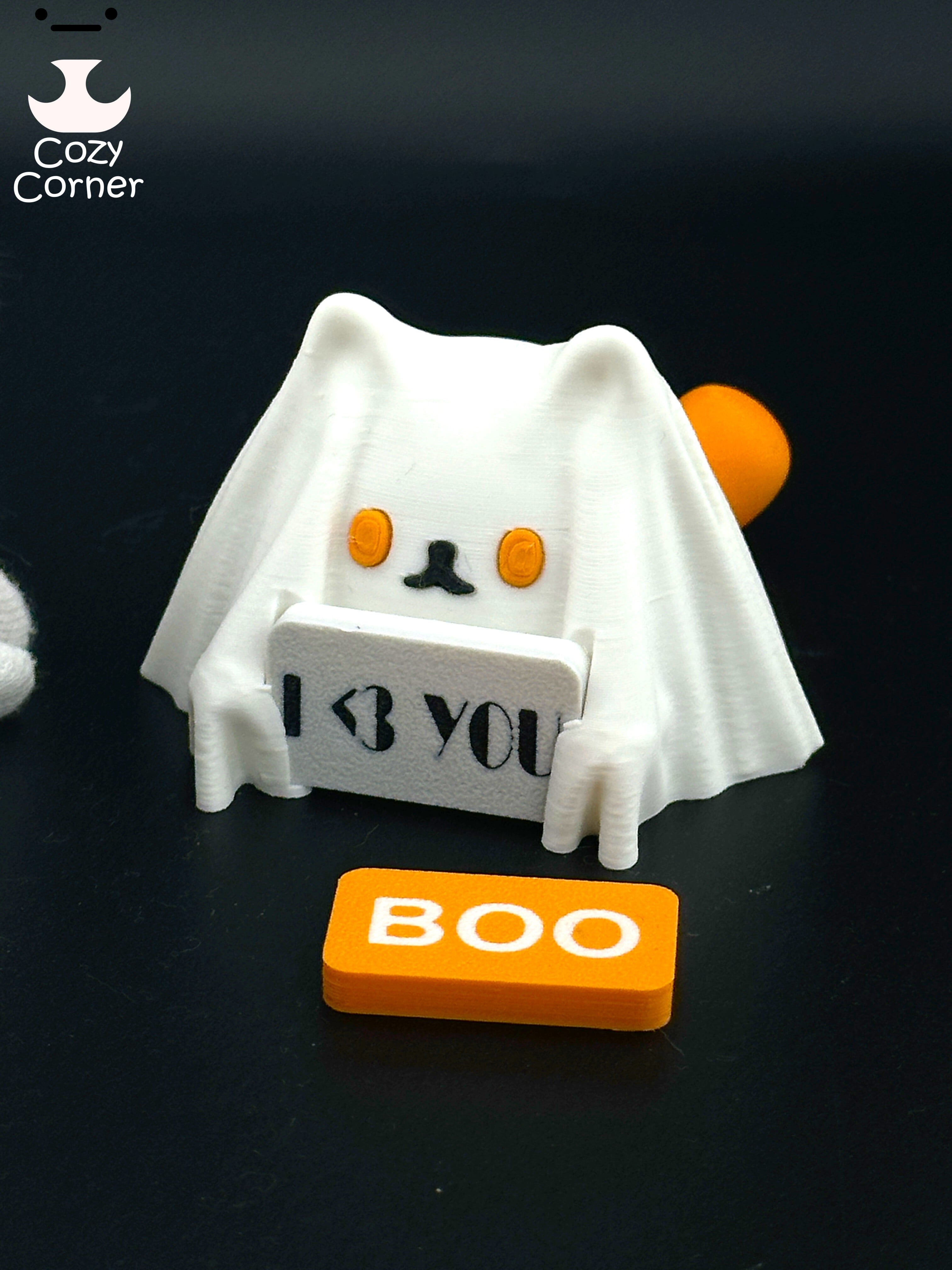 ghost cat mini box 3d model