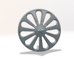 Elegant Spinning Top 3d model