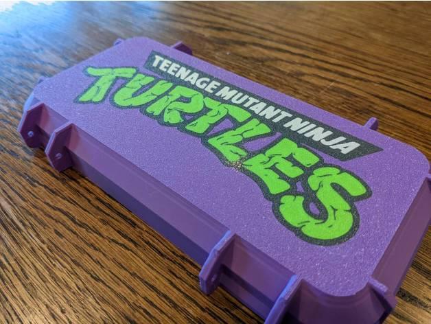Teenage Mutant Ninja Turtles - Toy Box Inlay  3d model