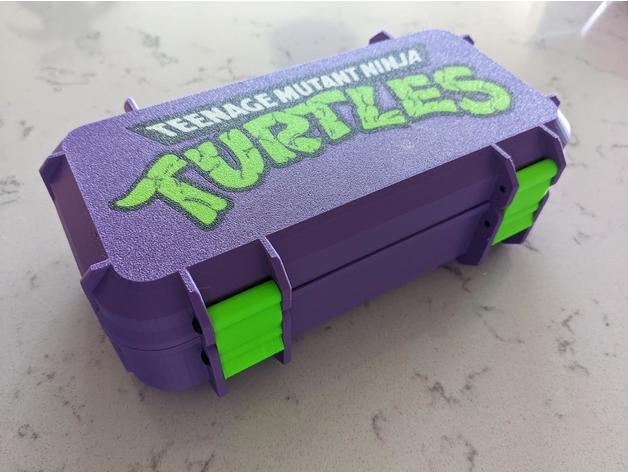 Teenage Mutant Ninja Turtles - Toy Box Inlay  3d model