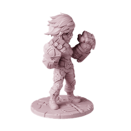 Title: Vi Arcane League of Legends - Free Sample STL | Full 12-Character Bundle on Profile 3d model