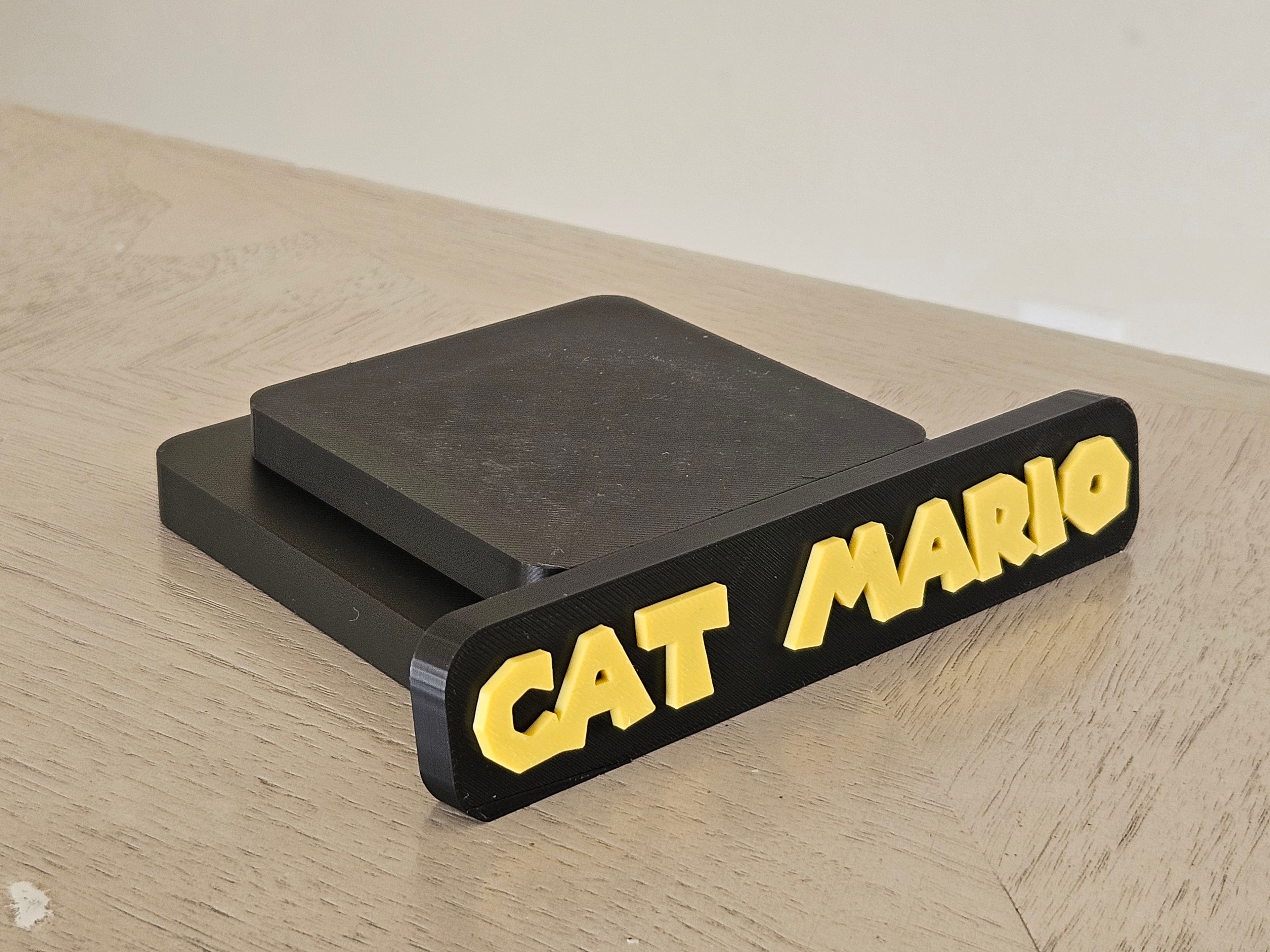 Cat Mario Stand 3d model