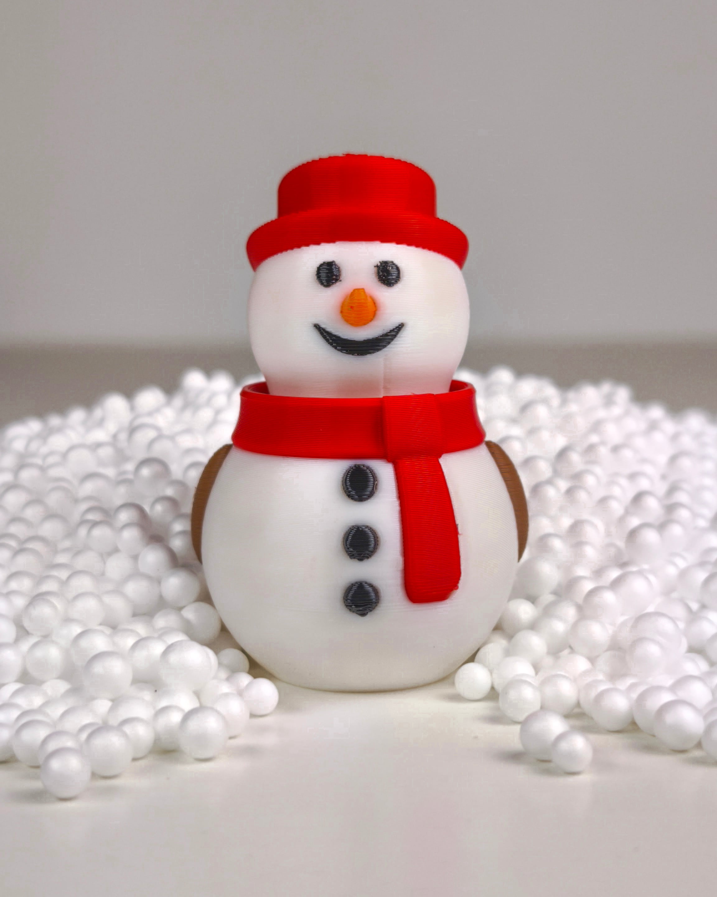 Snowman Clicker Fidget Clicker 3d model