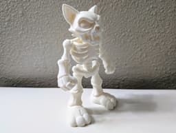 Skullcat – Cartoon Skeleton Cat 3d model