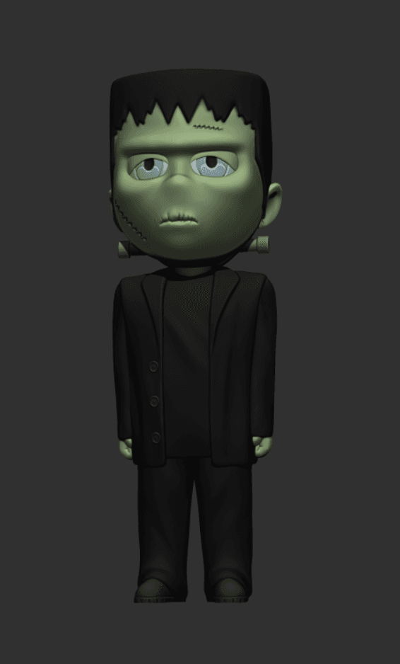 Little Big Head- Frankenstein 3d model
