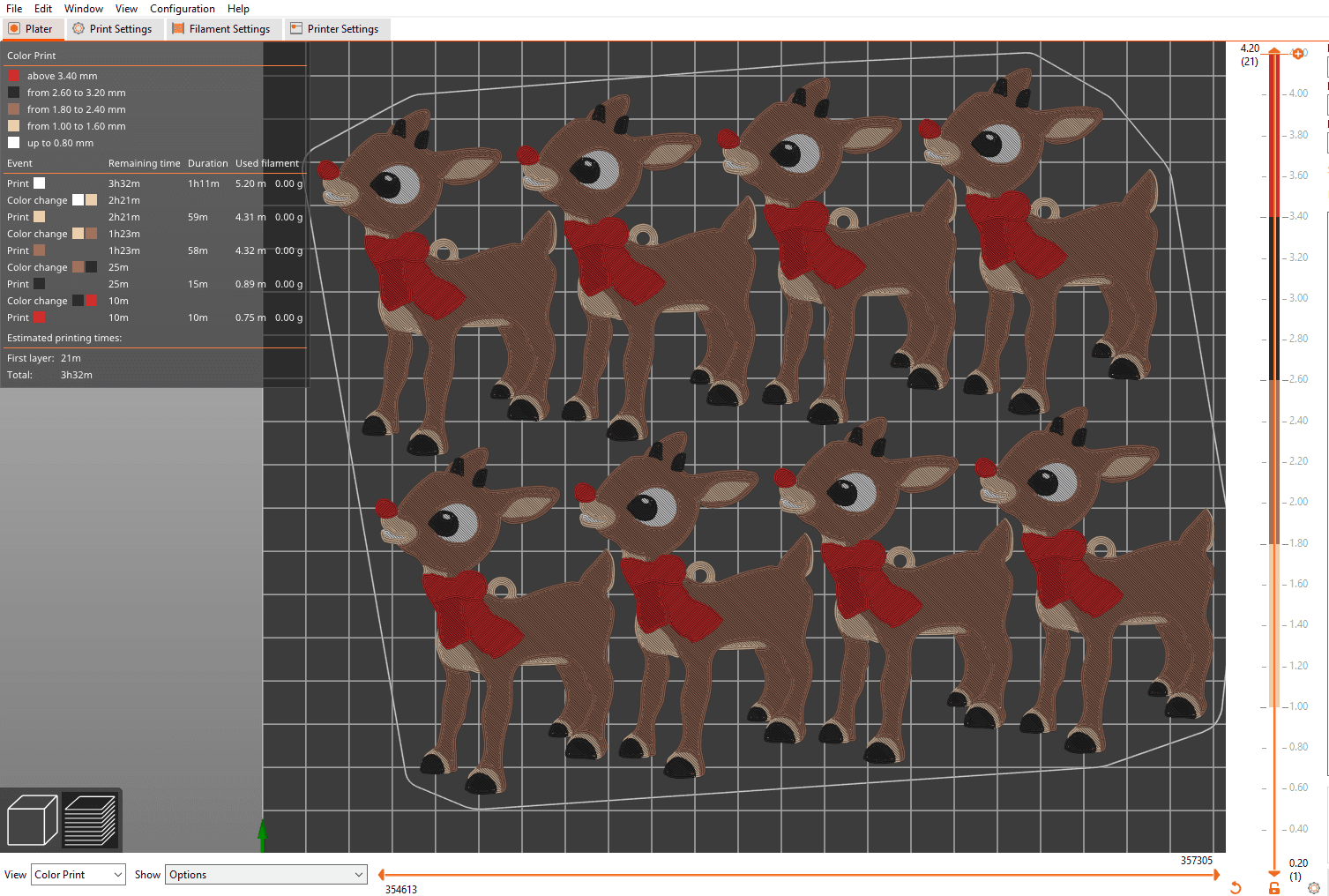Christmas_Ornament_(Rudolph).STL 3d model
