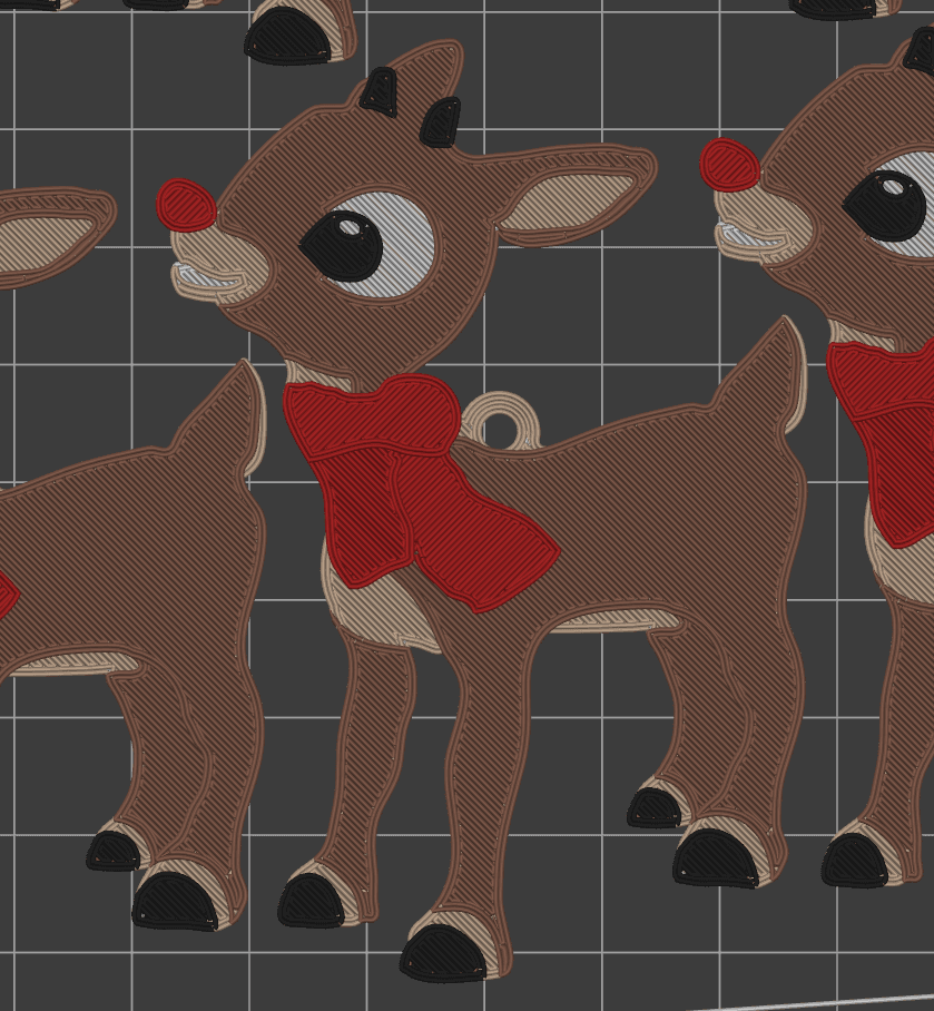 Christmas_Ornament_(Rudolph).STL 3d model