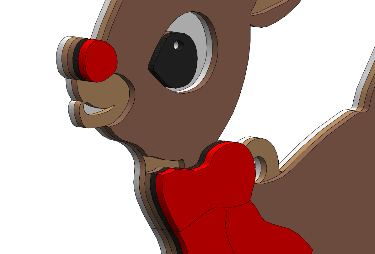 2021_Christmas_Ornament_(Rudolph).STL 3d model