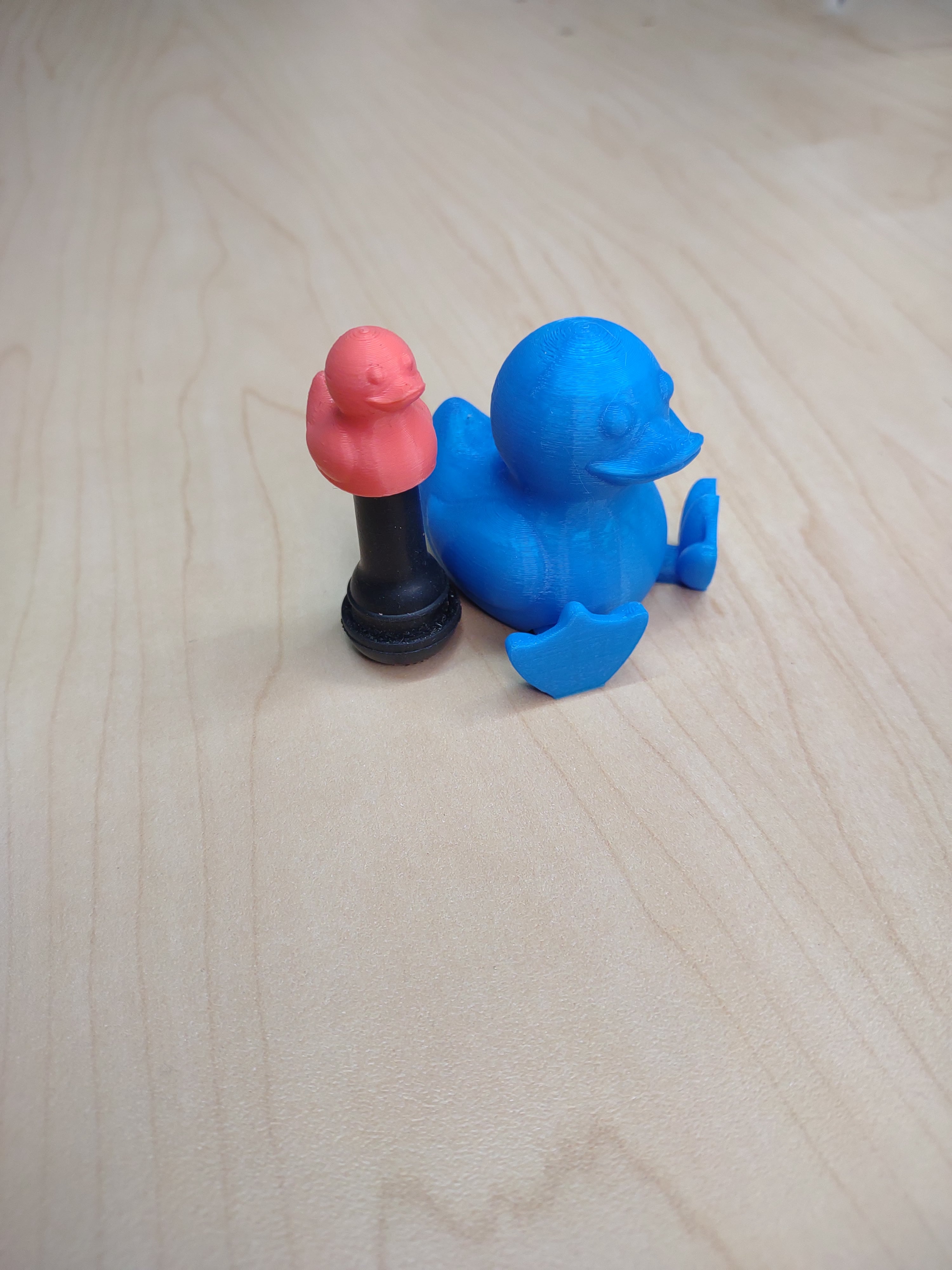 Duck valve stem cap 3d model