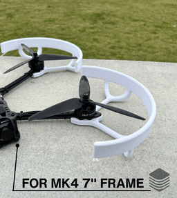 Propeller Guards for Mk4 7 inch Drone 3d model