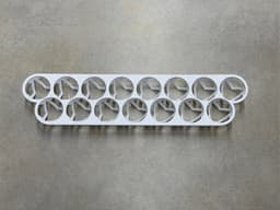 STACKABLE COTURNIX QUAIL EGG TRAY (MEDIUM) 3d model