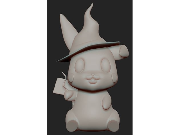 Pokemon- You're a wizard 3d model