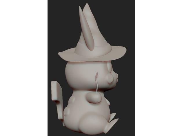 Pokemon- You're a wizard 3d model