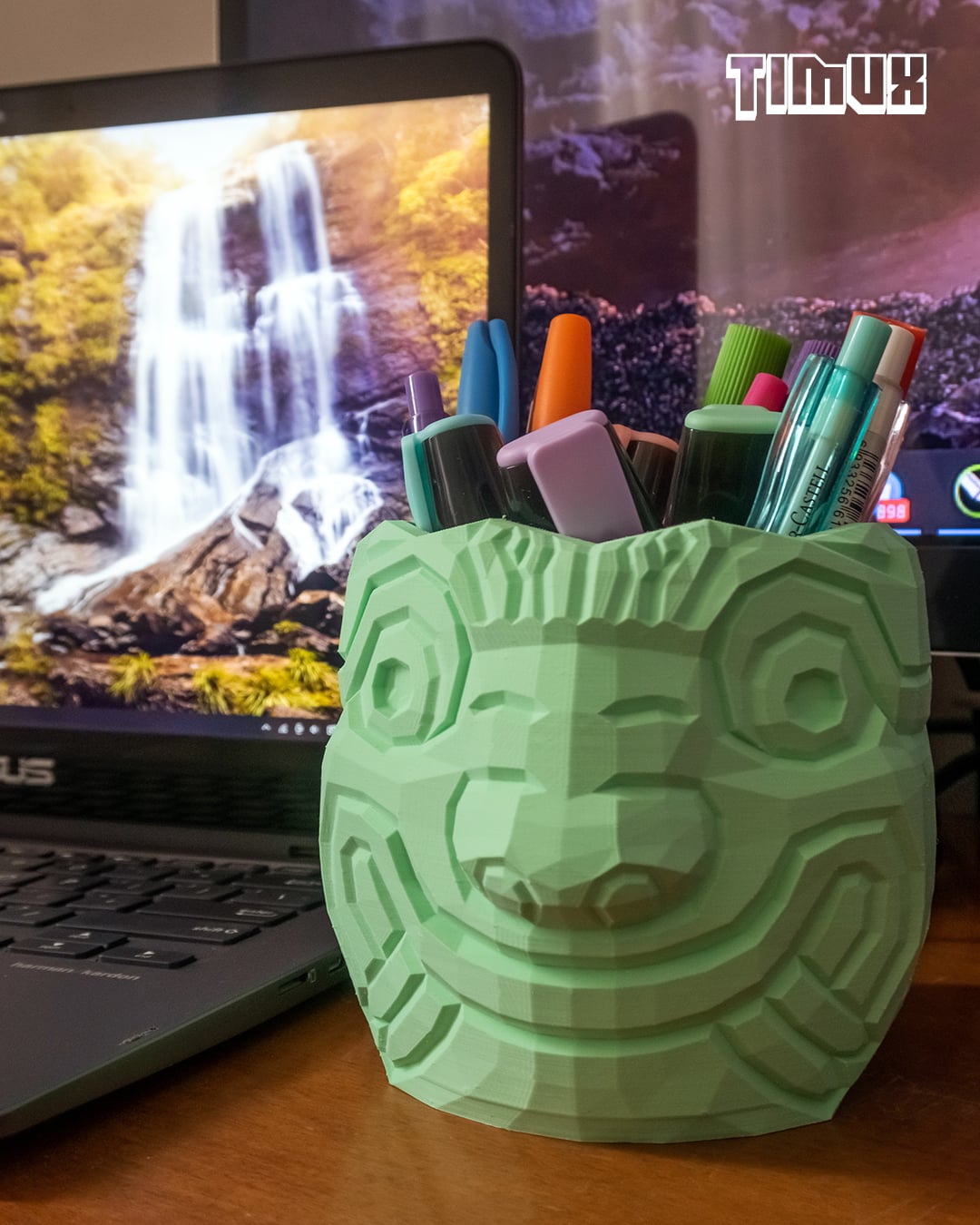 LOW POLY POT 1 - CHAVIN CULTURE 3d model