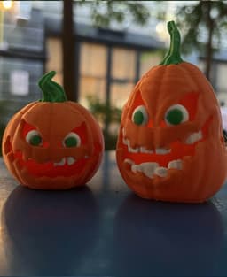 tall pumpkin solid.obj 3d model
