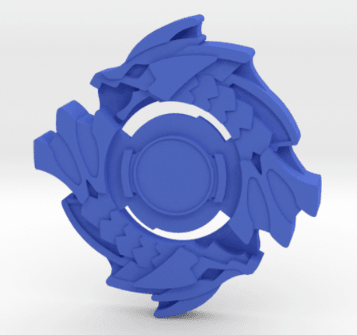 BEYBLADE BURST POSEIDON | ATTACK RING | BURST SERIES 3d model