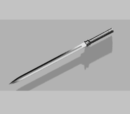 Blade Daywalker Sword Replica Prop 3d model