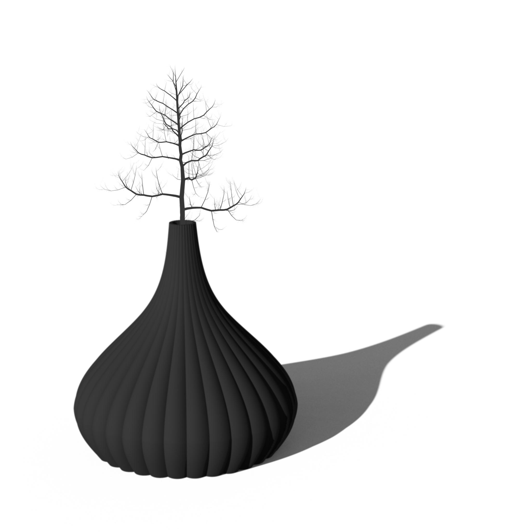 Ajo negro | Vase 3d model