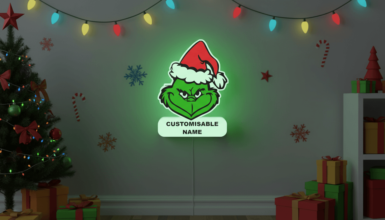 Grinch - LED Strip compatible 3d model