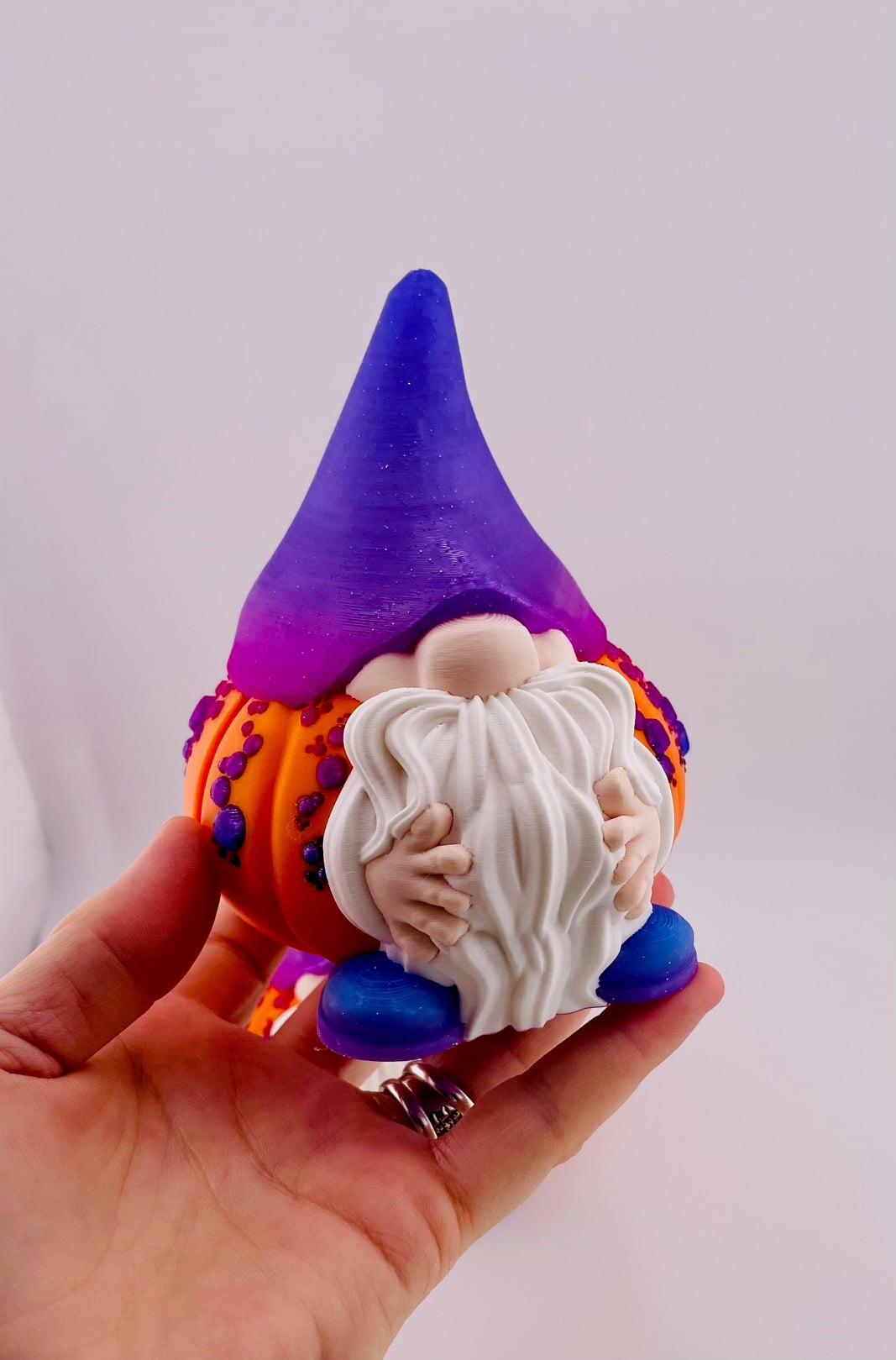 Pumpkin Gnome -Pointy Hat 3d model