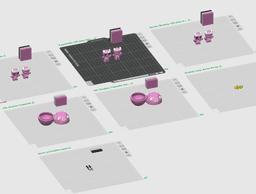 Libra Flexi Imp - Zodiac Imp Collection Part 3 - Keychain & Straw Buddy, No Supports 3D Print STL/3M 3d model