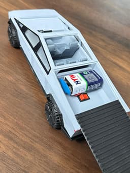 Cybertruck (3D Printable w/ HEADLIGHTS!!) 3d model