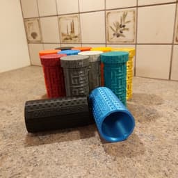 SET OF 10 DIFFERENT COMPLEXITY TOWER MAZE's - 10 levels - each more complex than the previous! 3d model