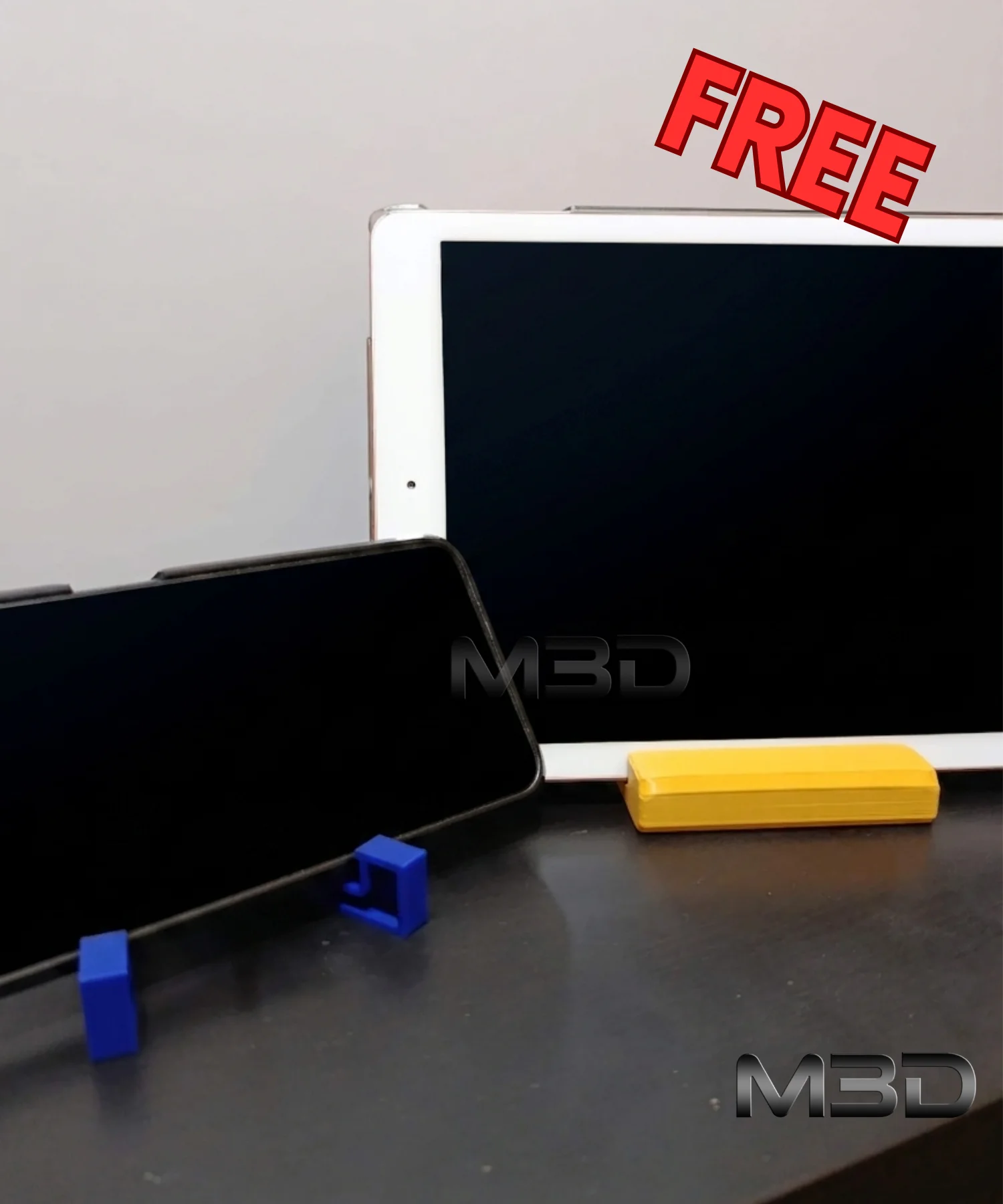 Essential Stand for Smartphone & Tablet - Set of 2 / no supports / 3mf included 3d model