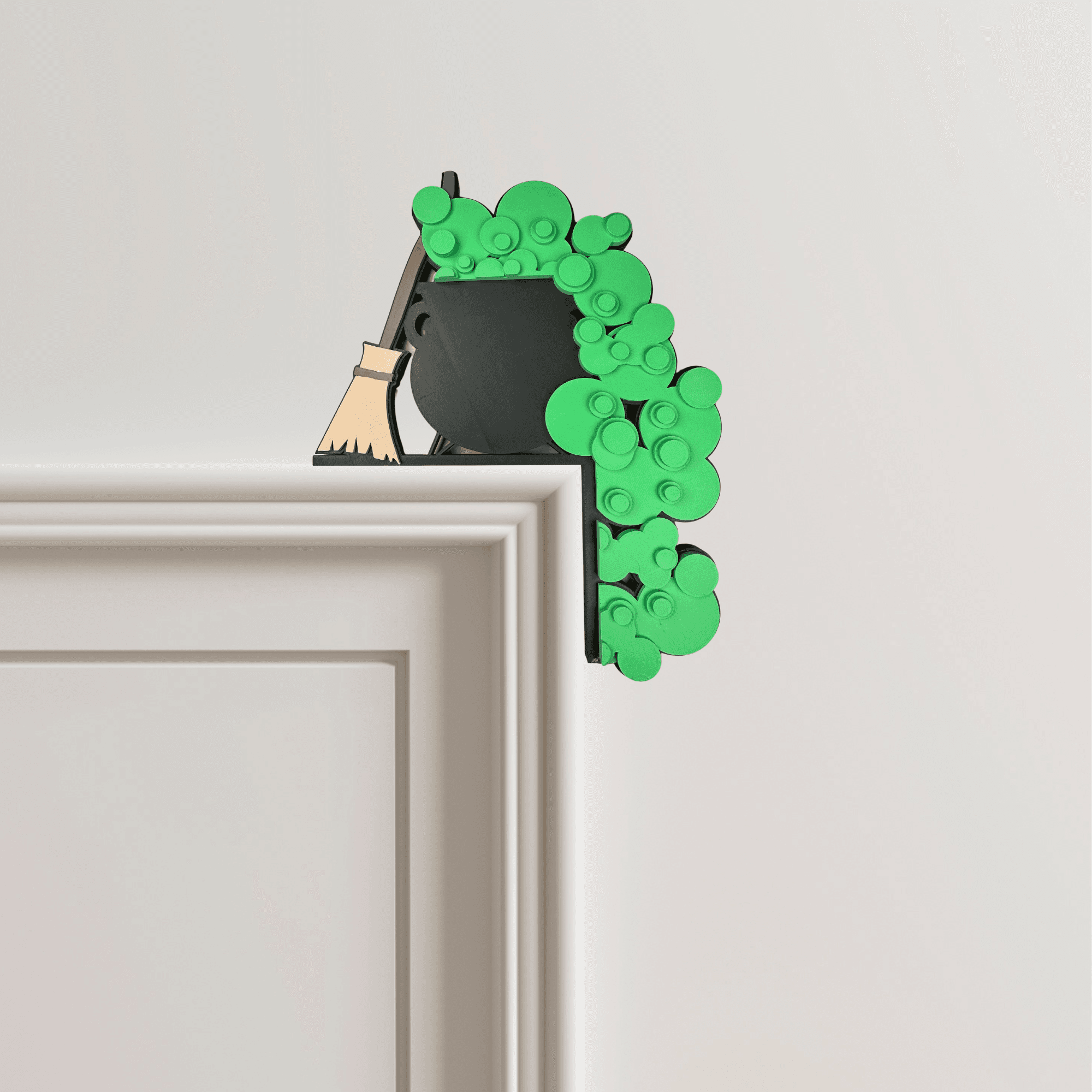 Witch Cauldron Corner Decor 3d model