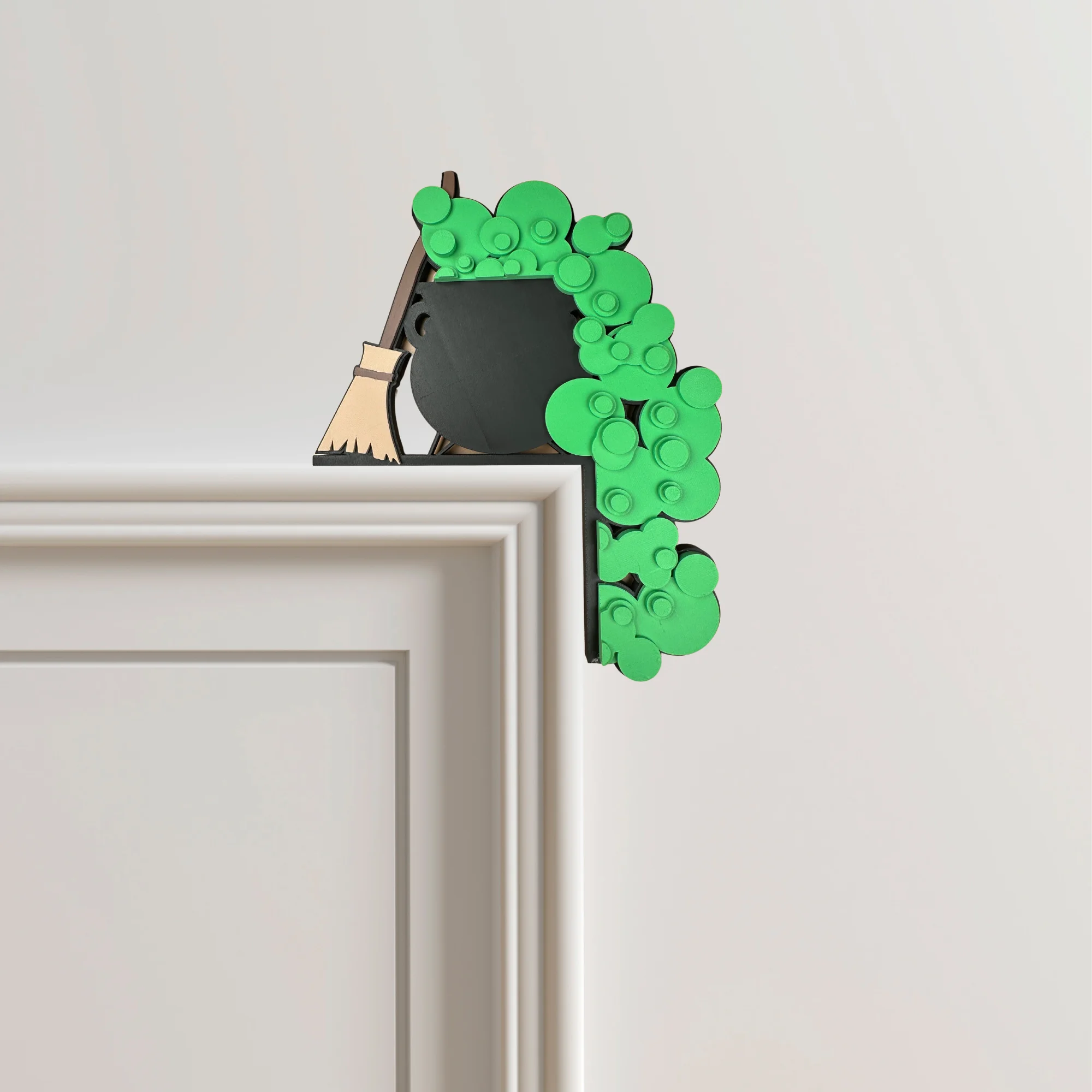 Witch Cauldron Corner Decor 3d model