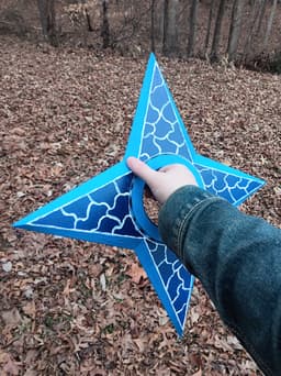 4 Point Shuriken Spinner XL 3d model