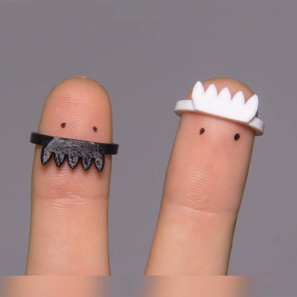 Painter's Brush Stache // Lil'Hats'N'Stuff 3d model