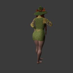 Sweet Sexy Witch Who Loves Herbology v2.0 3d model