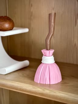 Wicked Broom Pencil 3d model