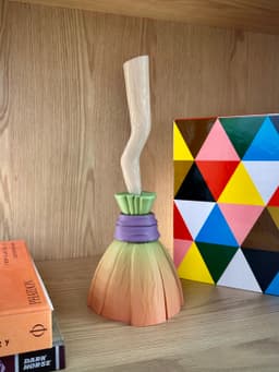 Wicked Broom Pencil 3d model
