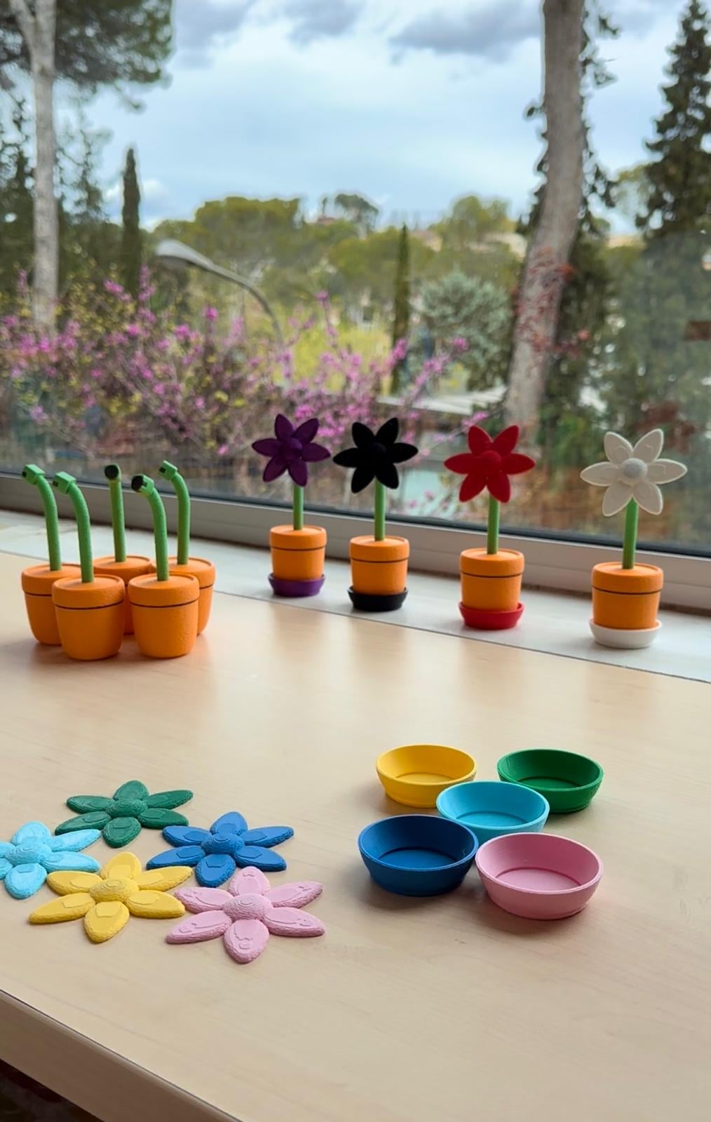 MAGNETIC FLOWERS FOR KIDS 3d model
