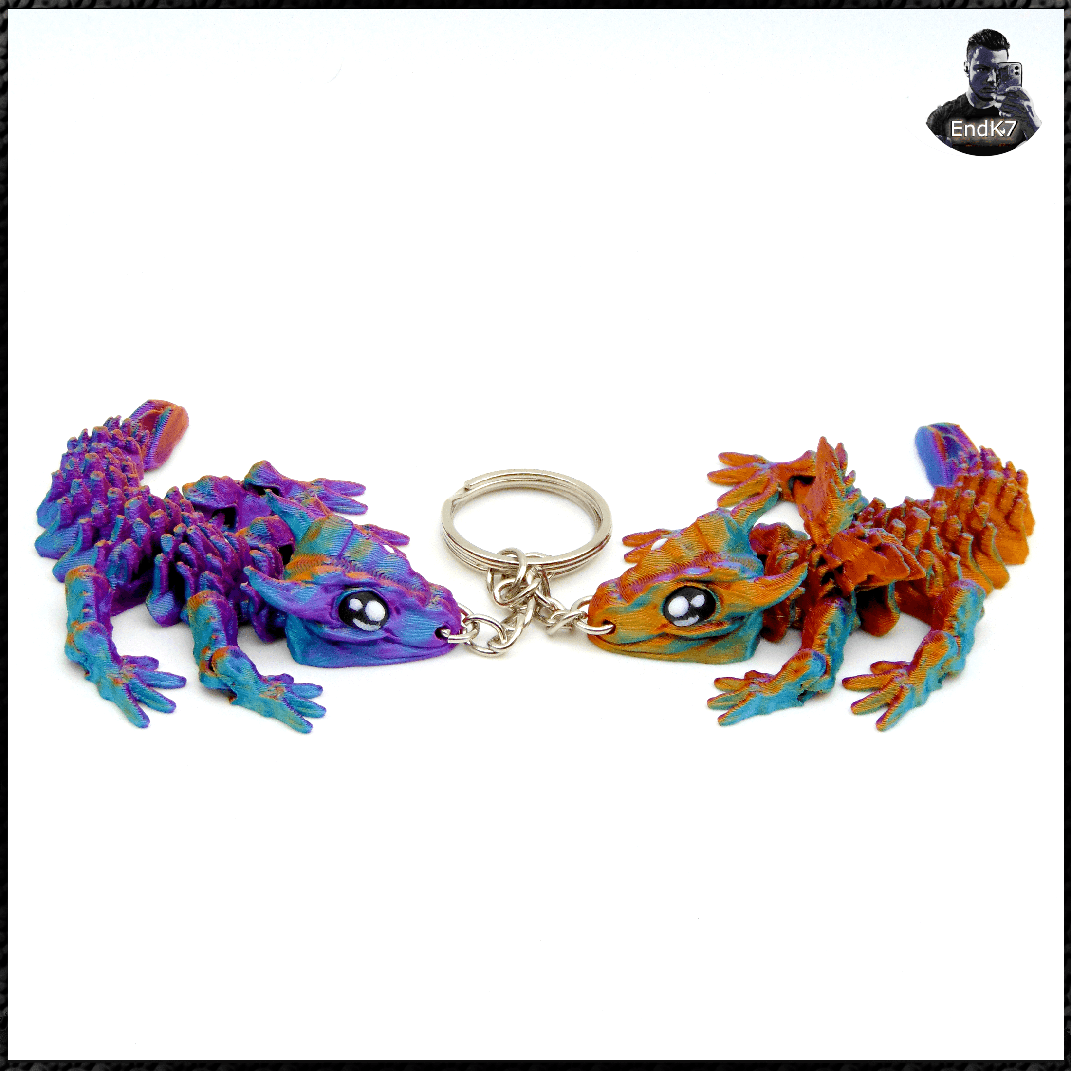 Glorious Baby Dragon Keychain 3d model